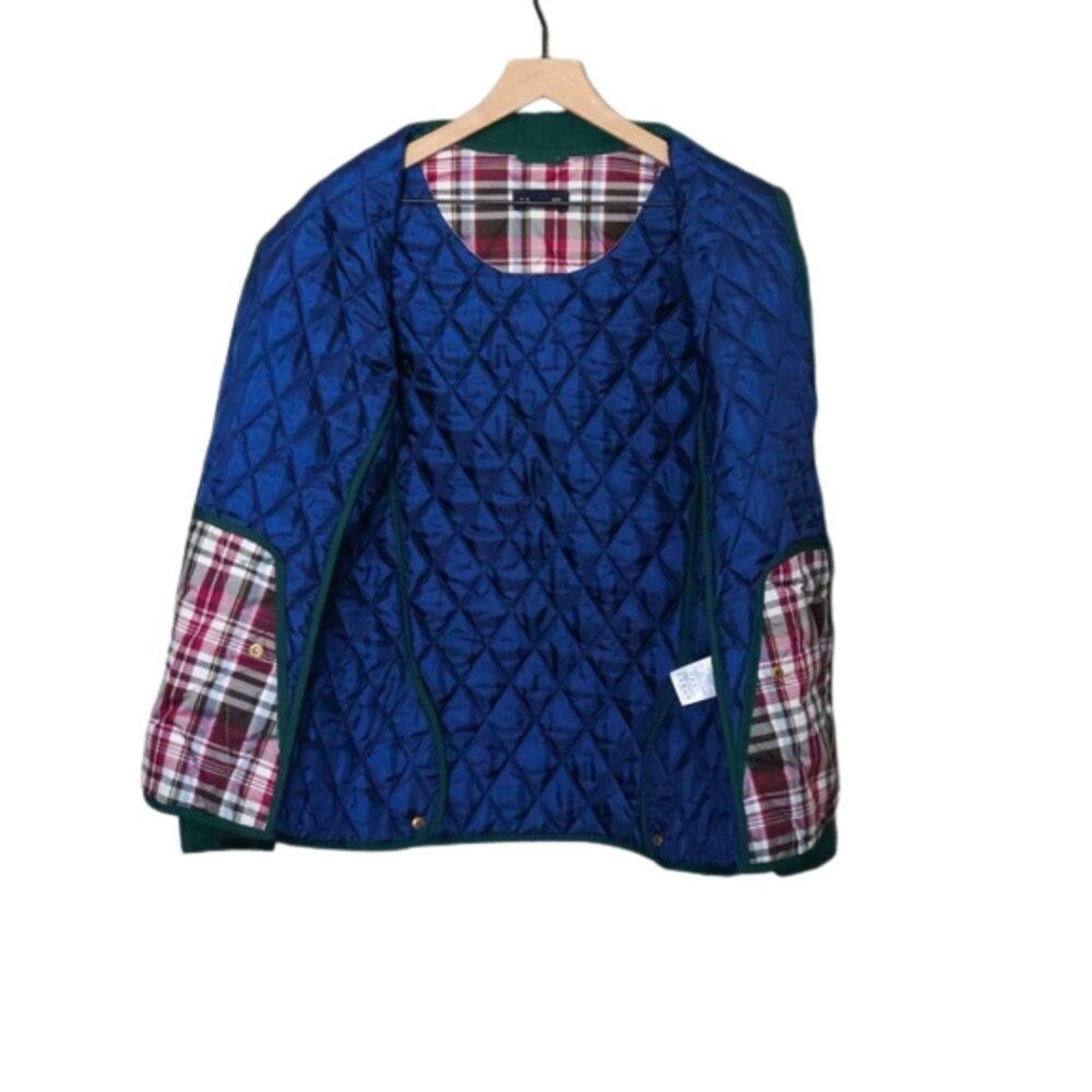 Lands' End Quilted Barn Jacket Medium - Picture 3 of 8